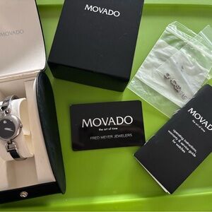 Movado Silver Watch